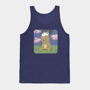 Teddy Bear Immolation Tank Top